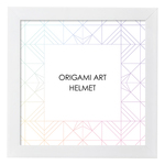 ポスター「ORIGAMI HELMET」　フレーム付き 1L