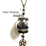 時の魔女の証 -xxx- ガラスドーム ペンダント ネックレス