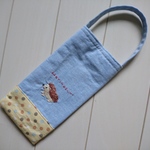 (I様オーダー品)ハリネズミ刺繡のウェットティッシュケース(送料無料)
