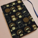 ブックカバー*文庫本*文庫*たぬき