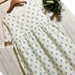 プロヴァンス♡ハイウエストギャザーワンピース