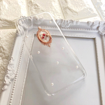 ❤︎×200かすみ草とシェルのiPhoneケース