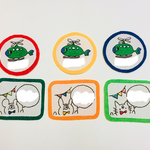 オーダー品 パーティワッペン3点ヘリコプターワッペン3点