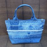 SALE 476 デニム トートバッグ リメイク 帆布 キャンバス