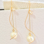 ゆらりパールピアス