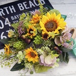 【Aさまオーダー品】Sunflowerのスワッグブーケ