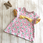 ♡再販♡いちごリボンT　＊受注製作 100size〜120size＊