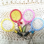 【e 様オーダー品】テニスラケットのストラップ（4個）