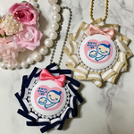マタニティマーク マタニティロゼット ボーダー