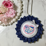 再販☆ マタニティマーク    ロゼット        デニム風