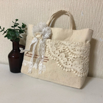 ナチュラルレース.バッグインバッグ