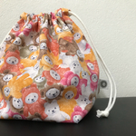 [mayu様専用] 着ぐるみくまちゃん柄お弁当袋