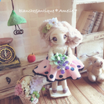 お取り置き💖ピンクドットスカートdoll💖ミニチュアドール あめりドール 