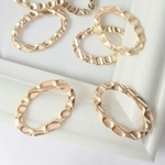 20×14mm＊10個＊デザインリング＊オーバル＊丸カン