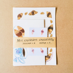 Letter  Set〜「Mini croissant chocolate（ホワイト）」〜
