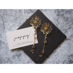 dry flower × 2way earring ドライフラワー×2wayイヤリング
