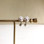 pure…(white)ピアス//イヤリング    