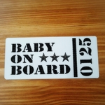 REIママさま専用　BABY ON BOARDマグネットシート