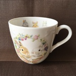 うさぎ柄 マグカップ 名入れ可！