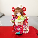 オビツ11着物🌼小梅ちゃんの舞い🌼