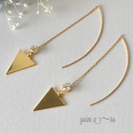 アメリカンピアス/ジルコニアとトライアングル