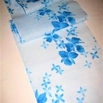 [新品]春夏用帯揚げ･カトレア　帯揚夏