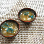 ２個セット!!わかめと豆腐のお味噌汁☆ミニチュアフード