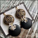 【pierce】nostalgie♦︎磨りガラスフラワー