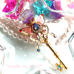 蝶鍵ジュエルネックレス