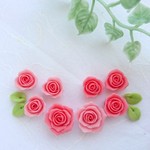 【薔薇パーツ＊《コーラルピンク》】
