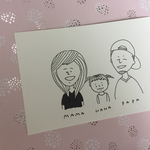 haruka様専用ページ 雰囲気似顔絵 似顔絵オーダー