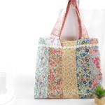 お花とレースのバッグ♪リバーシブル＊お花刺繍