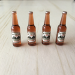 瓶ビール4本セット(ミニチュア)