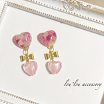 かすみ草♡ガーリー ピアス