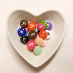 14mm♡m&mチョコレートカボション♡