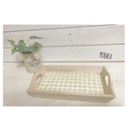 モザイクタイルのカフェトレイ