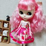 ブライス　リカちゃん　ワンピース　 ピンク
