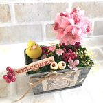 ようこそ私のお庭へ☆ナチュラルWelcomeオブジェ☆桜