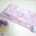 ボックスティッシュカバー☆ユニコーンと星座