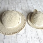 【ｙ様ご予約品】ママ帽子＆キッズ帽子
