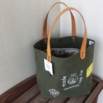 宅急便送料無料☆army duc square tote bag M sy khaki