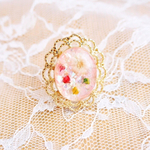 baby's breath*pink リング/ピアス    