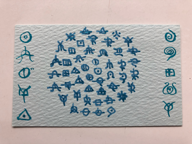 ヲシテ文字「あわのうた」と「あうわ」エネルギーカード