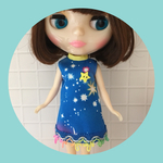 spaceワンピース☆yellow neck