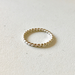 【silver950】twist ring