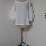 リネン　　ブラウス👗