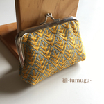 《lammlammlamm様専用》こぎん刺しがま口財布