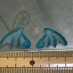 悪魔の羽根20mm(シリコンモールド)