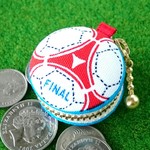 N⚽マカロンコインケース＊サッカーボール⚽
