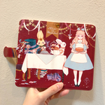 手帳型スマホケース（iPhone6／6S）『tea party』